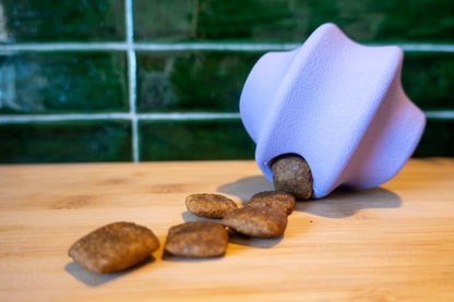 Natural rubber treat ball
